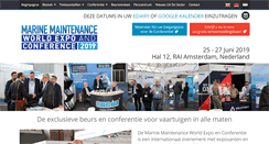 Desktop Screenshot of marinemaintenanceworldexpo.com